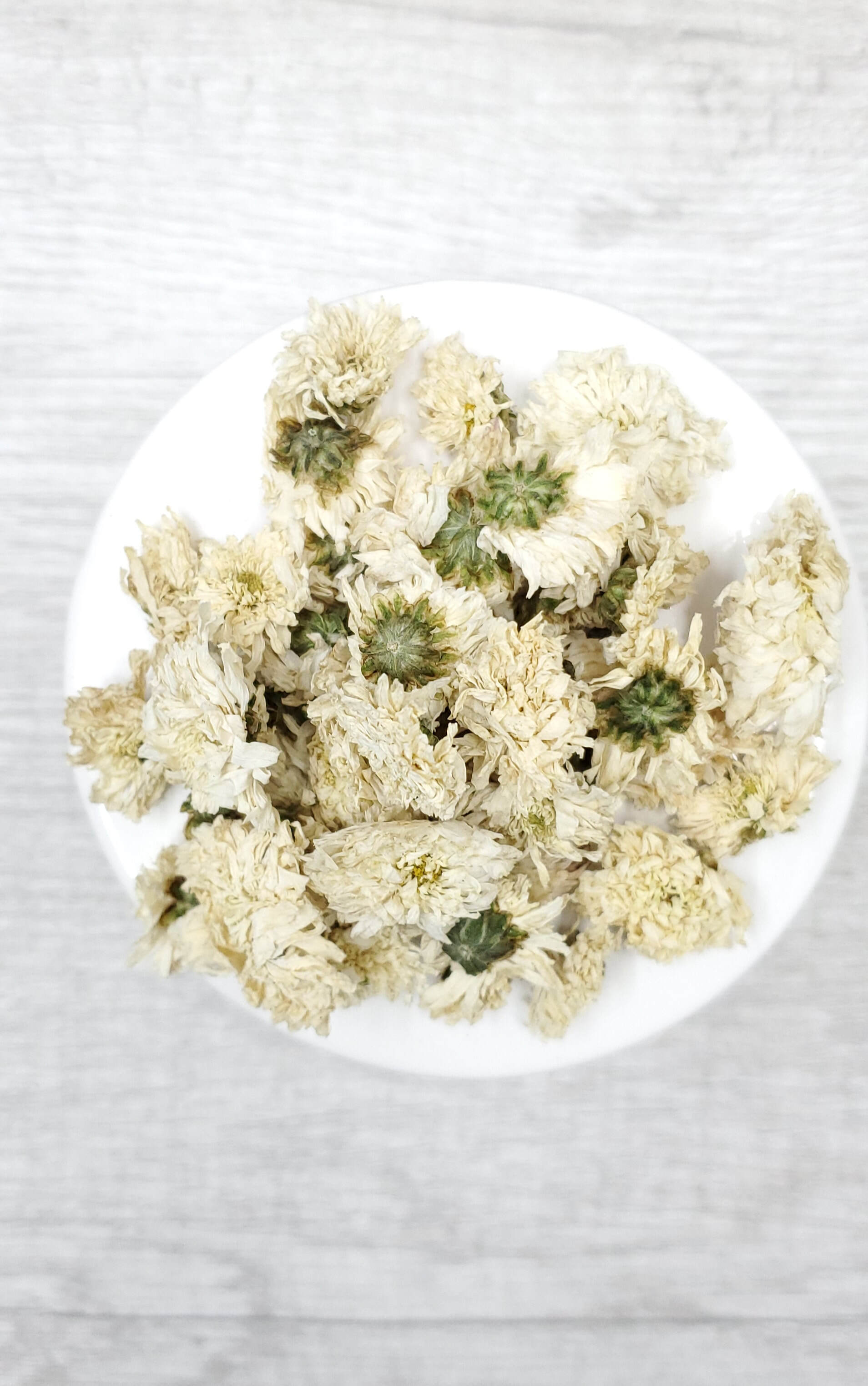 Organic Chrysanthemum flowers